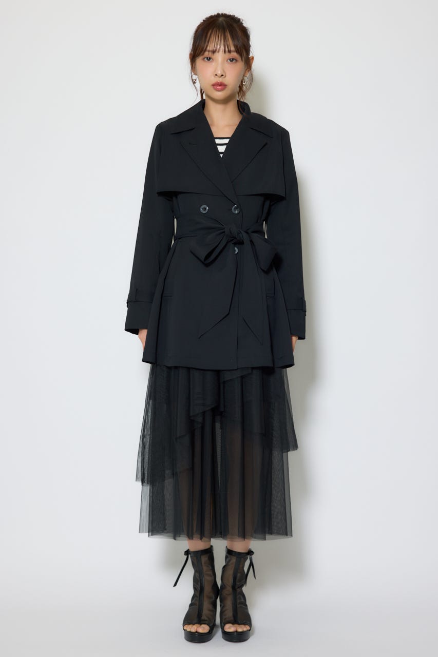 rienda | フラップフレアトレンチコート (コート ) |SHEL'TTER WEBSTORE