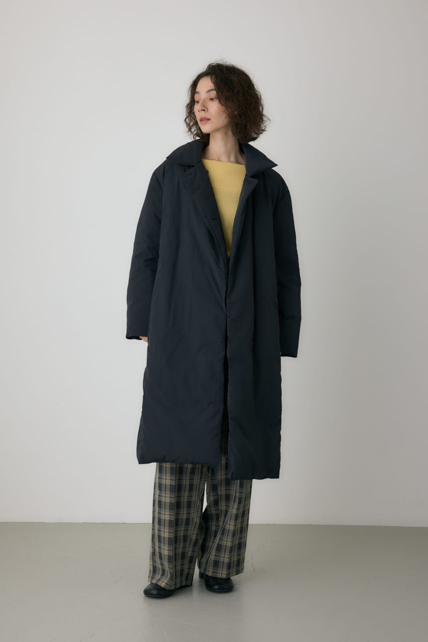 crie conforto | ショールカラーダウンコート (コート ) |SHEL'TTER