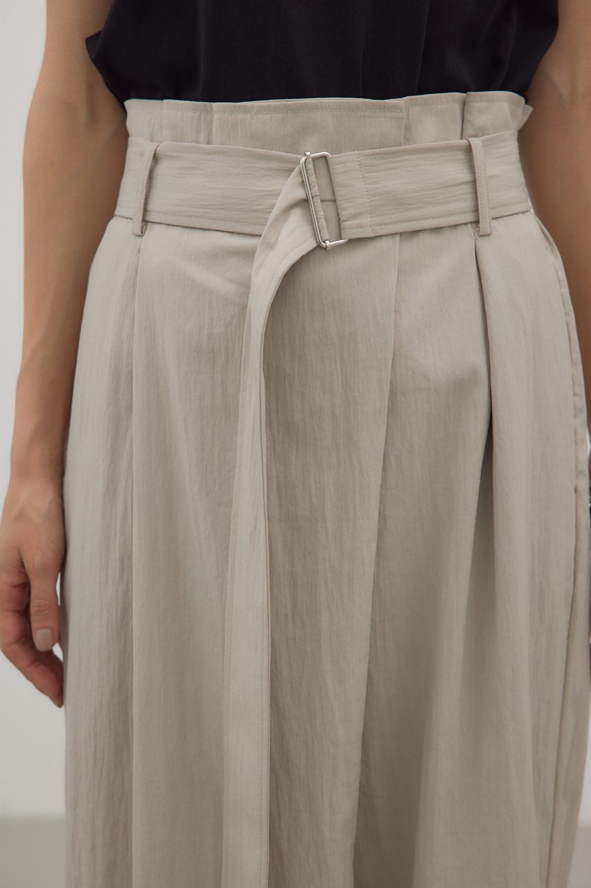 crie conforto | フロントラップワイドパンツ (パンツ ) |SHEL'TTER