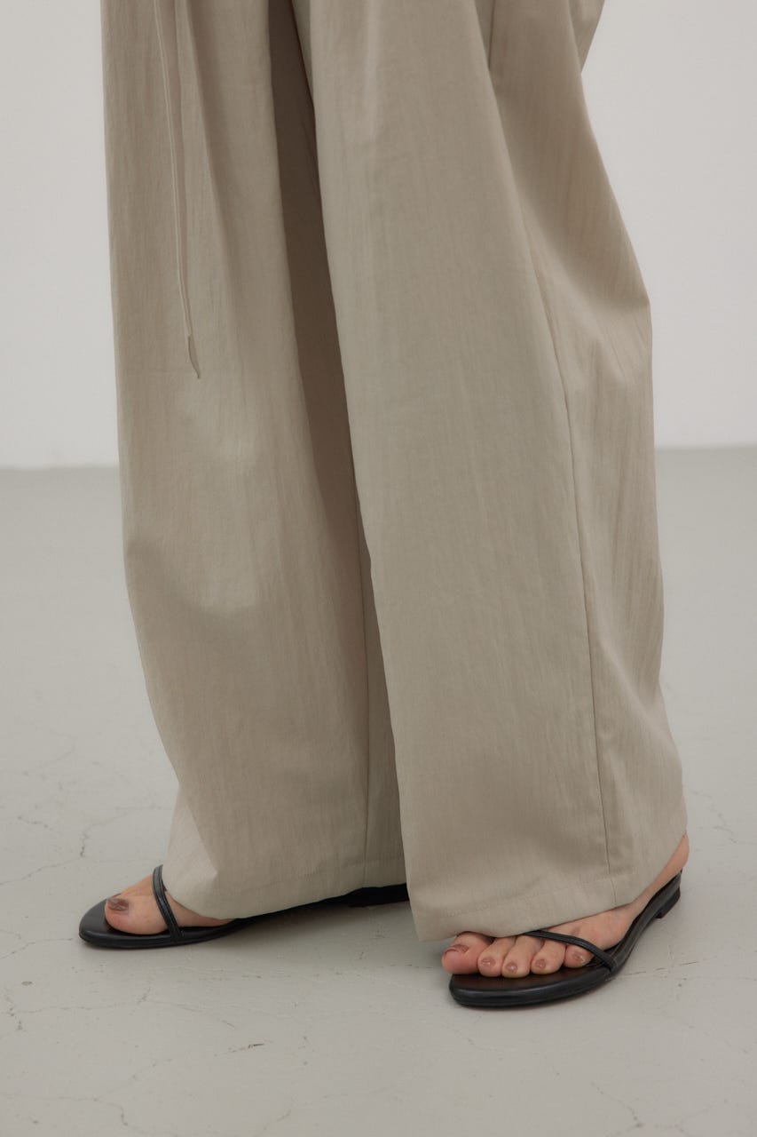 crie conforto | フロントラップワイドパンツ (パンツ ) |SHEL'TTER