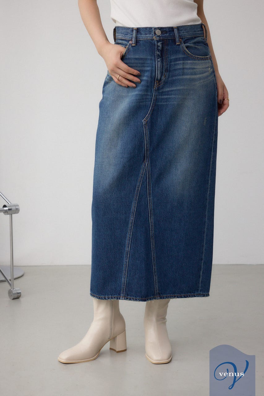 AZUL BY MOUSSY | AZUL DENIM VENUSストレートスカート (スカート