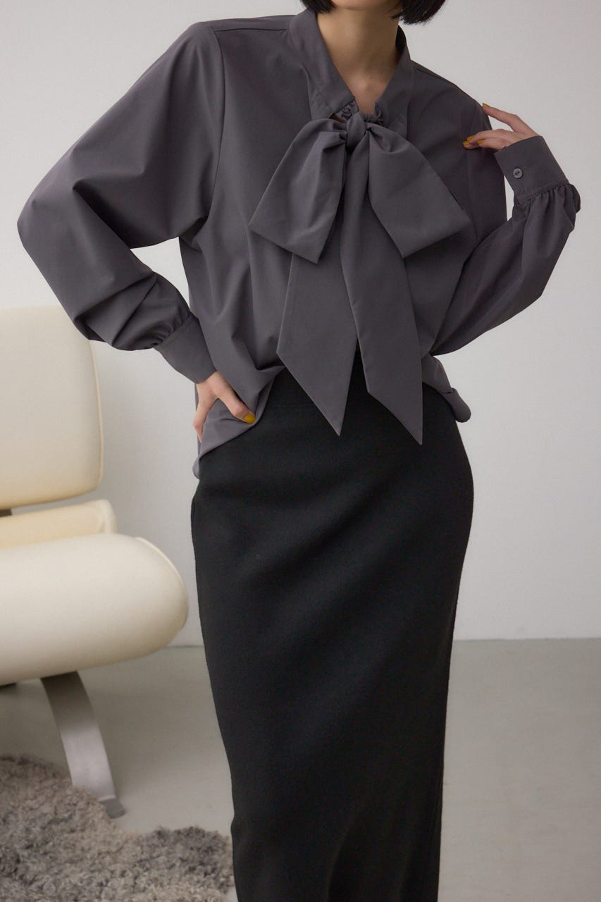 AZUL BY MOUSSY | ボウタイリボンブラウス (シャツ・ブラウス ) |SHEL