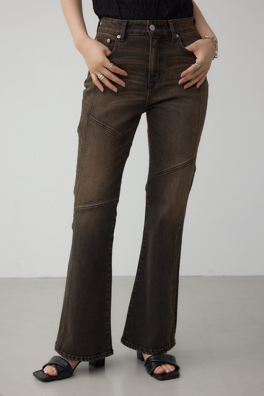 AZUL BY MOUSSY | AZUL DENIM スウィッチングフレアデニム (フレア