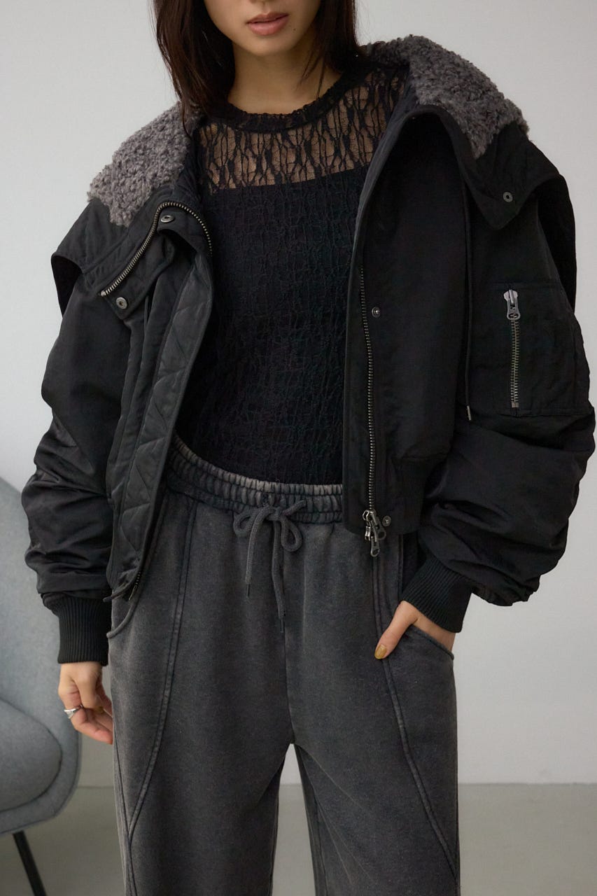 AZUL BY MOUSSY | N-2B フライトジャケット (ブルゾン ) |SHEL'TTER