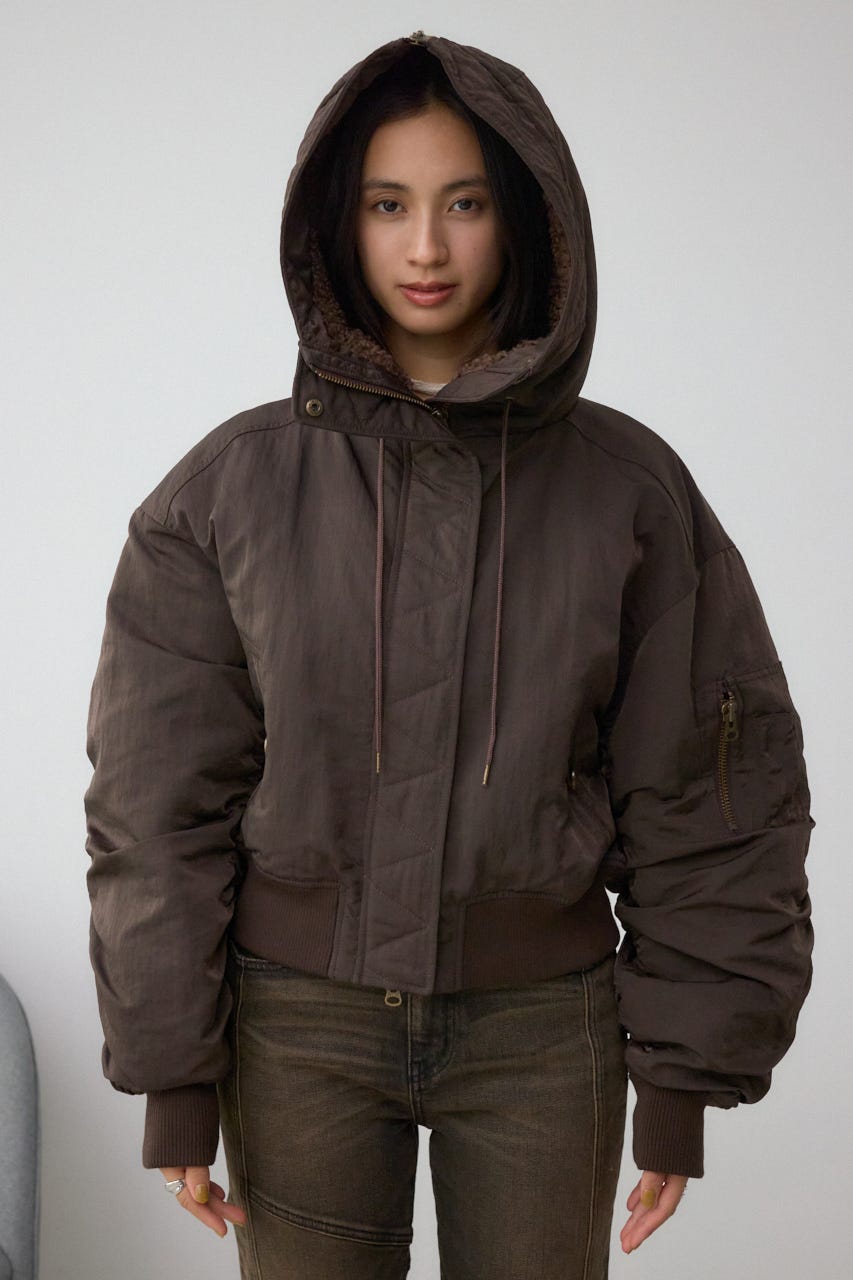 AZUL BY MOUSSY | N-2B フライトジャケット (ブルゾン ) |SHEL'TTER