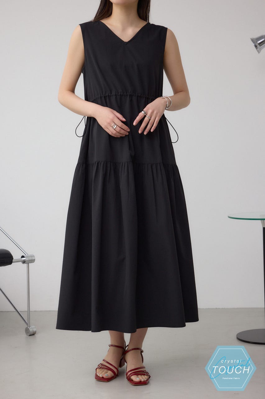 AZUL BY MOUSSY | C/T撥水ティアードドロストワンピース (ワンピース