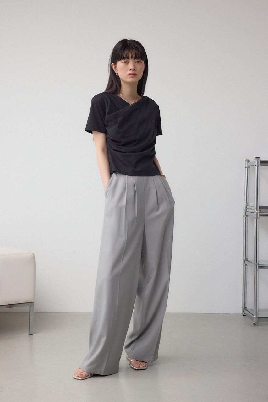 AZUL BY MOUSSY | 2WAYドレープスムーストップス (Tシャツ・カットソー