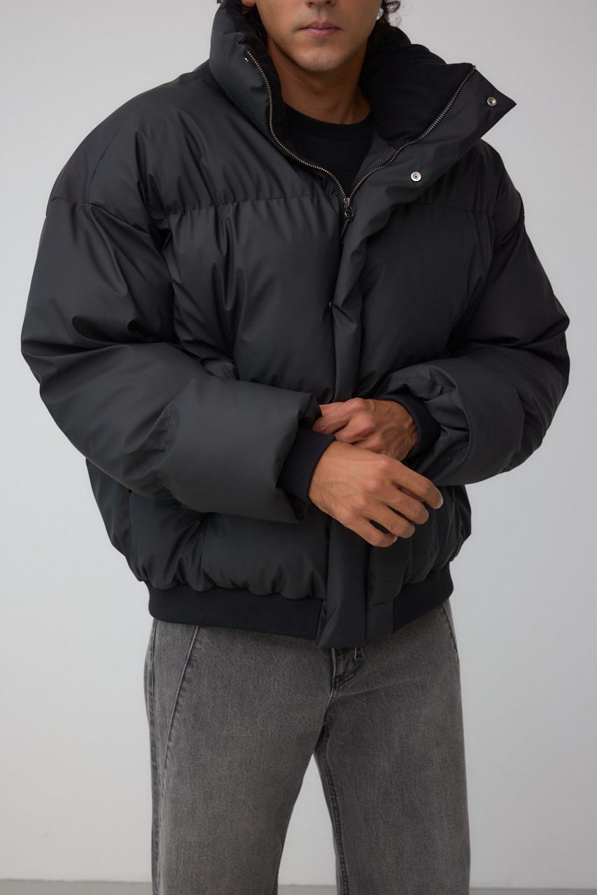 AZUL BY MOUSSY | ソリッド中綿ハイネックブルゾン (ジャケット