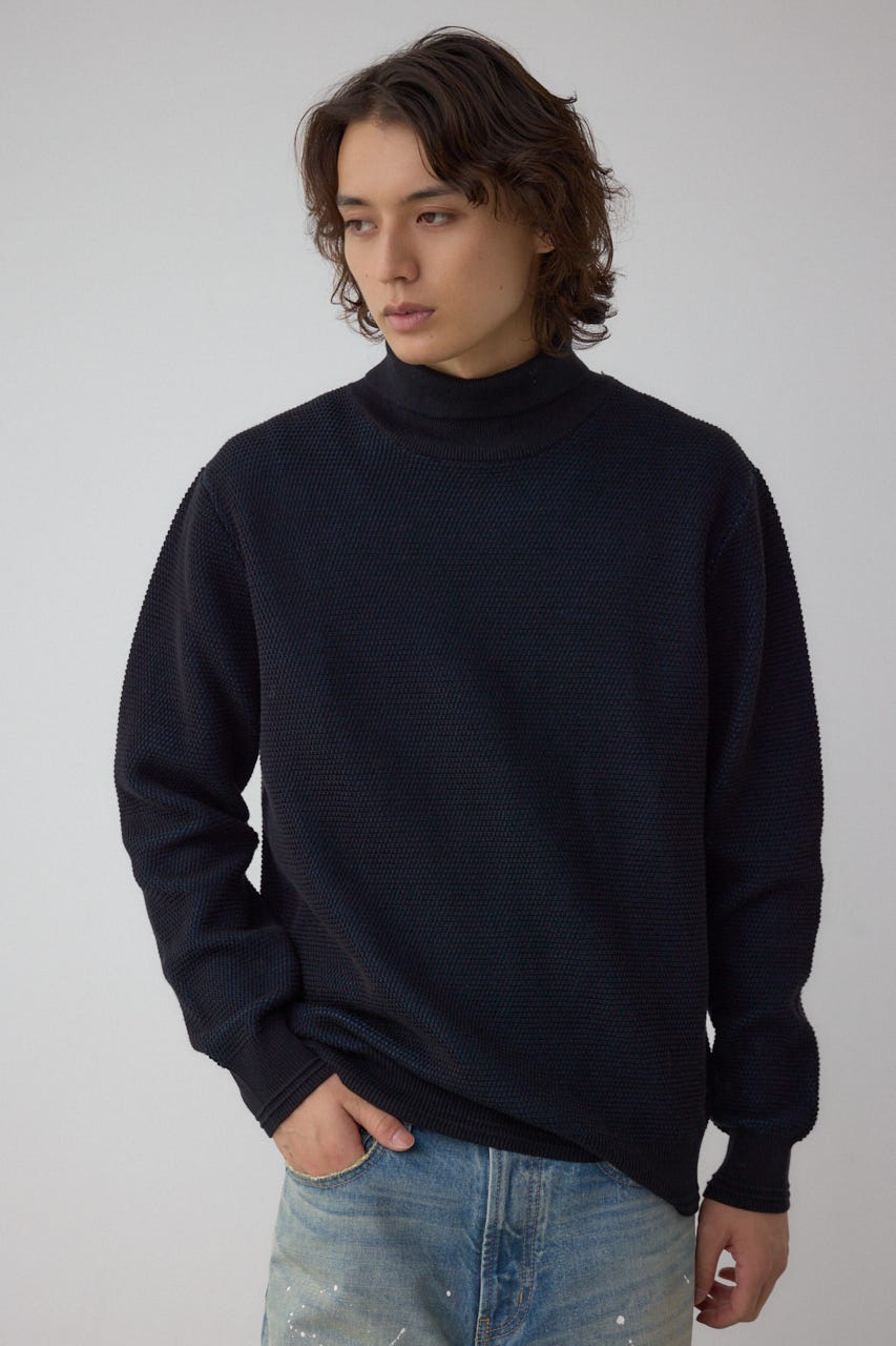 AZUL BY MOUSSY | ハニカムタートルネックニット (ニット ) |SHEL'TTER