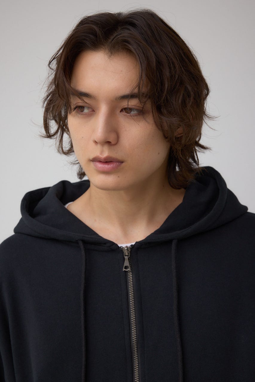 AZUL BY MOUSSY | ワイドシルエットZIPUPフーディー (スウェット