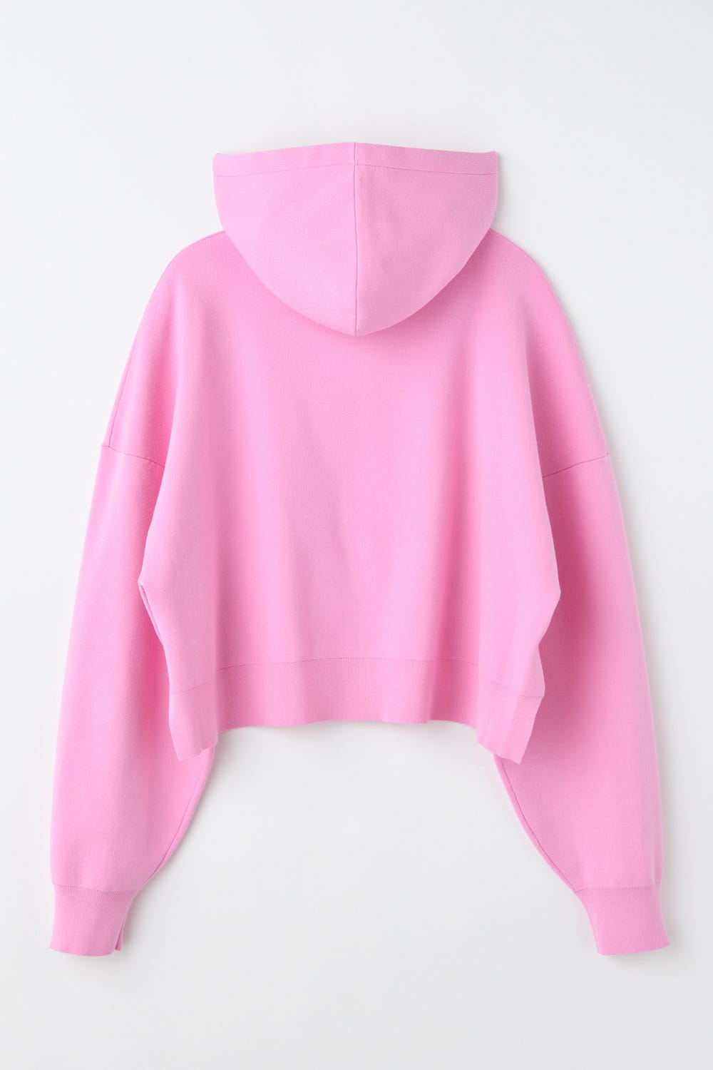 CROPPED HOODED PULLOVER｜38｜BLK｜KNIT WEAR｜ENFÖLD OFFICIAL