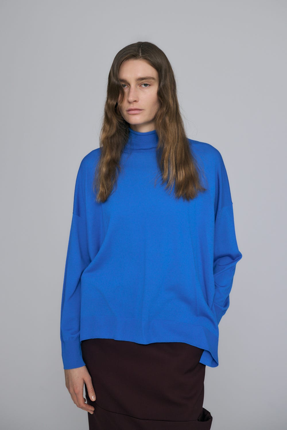 TURTLE-NECK BOX PULLOVER｜38｜BLK｜KNIT WEAR｜ENFÖLD OFFICIAL