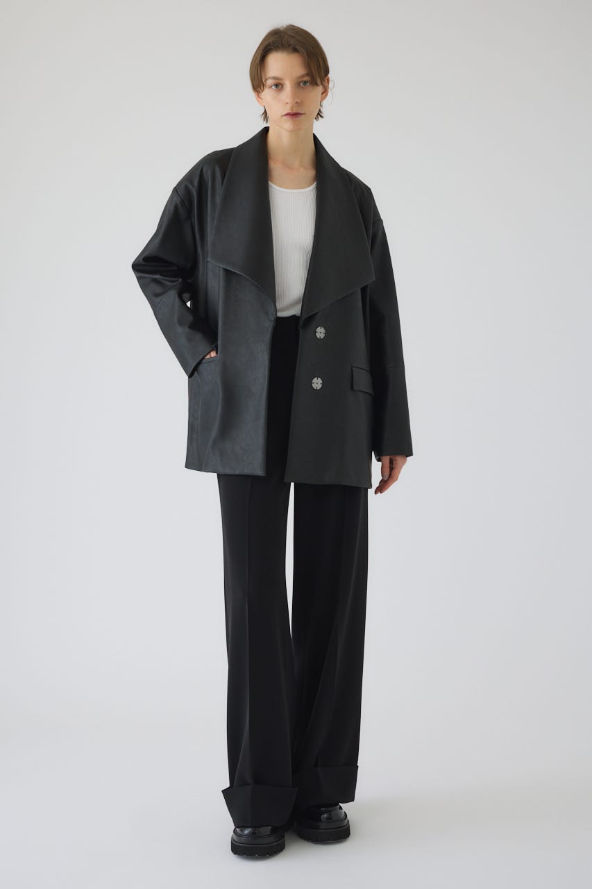 RIM.ARK | Classical leather like JK (JACKETS ) |RIM.ARK ONLINE STORE