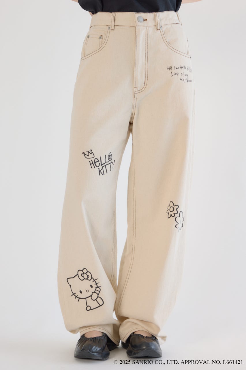 RODEO CROWNS WIDE BOWL | (サンリオキャラクターズ)DRAWING キティ