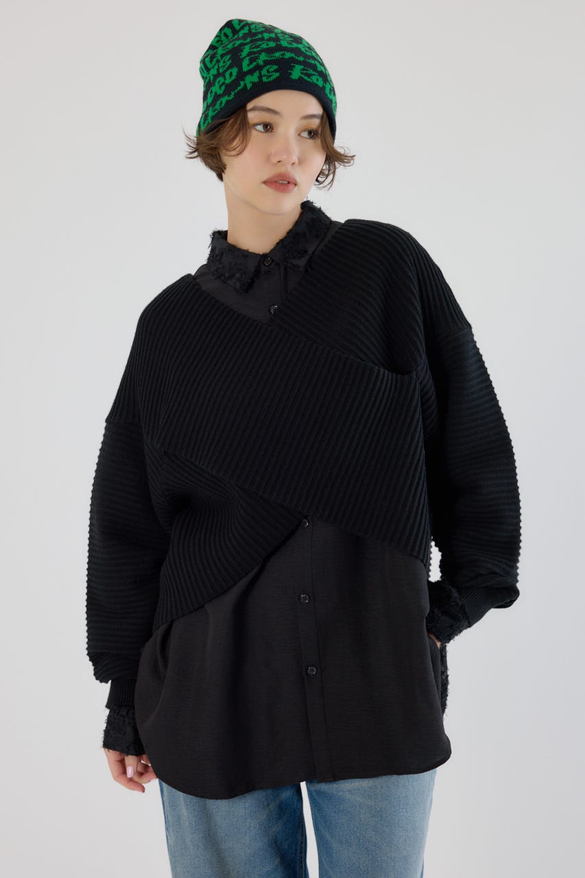 RODEO CROWNS WIDE BOWL | 2WAYクロスニットトップス (ニット ) |SHEL