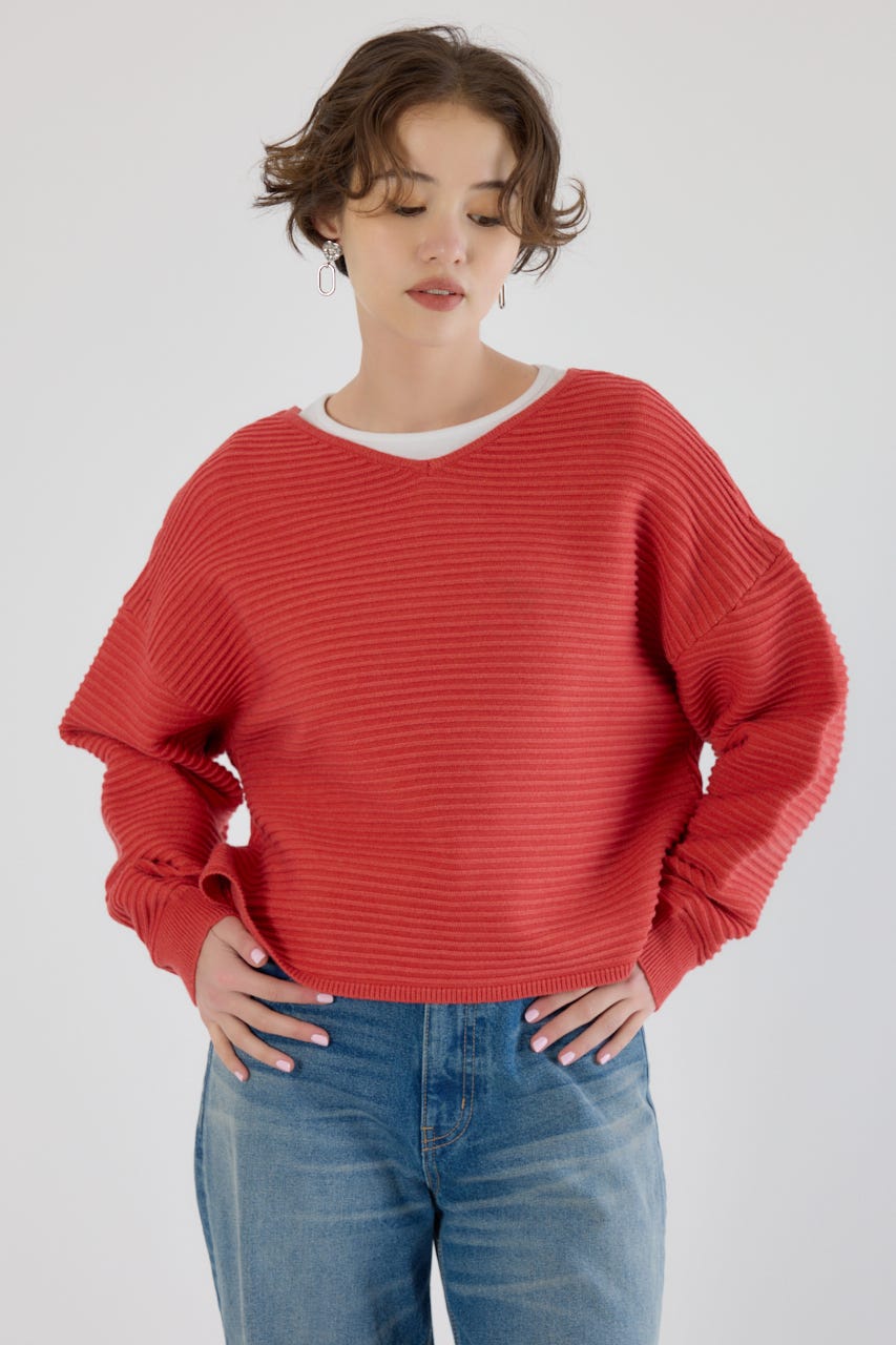 RODEO CROWNS WIDE BOWL | 2WAYクロスニットトップス (ニット ) |SHEL