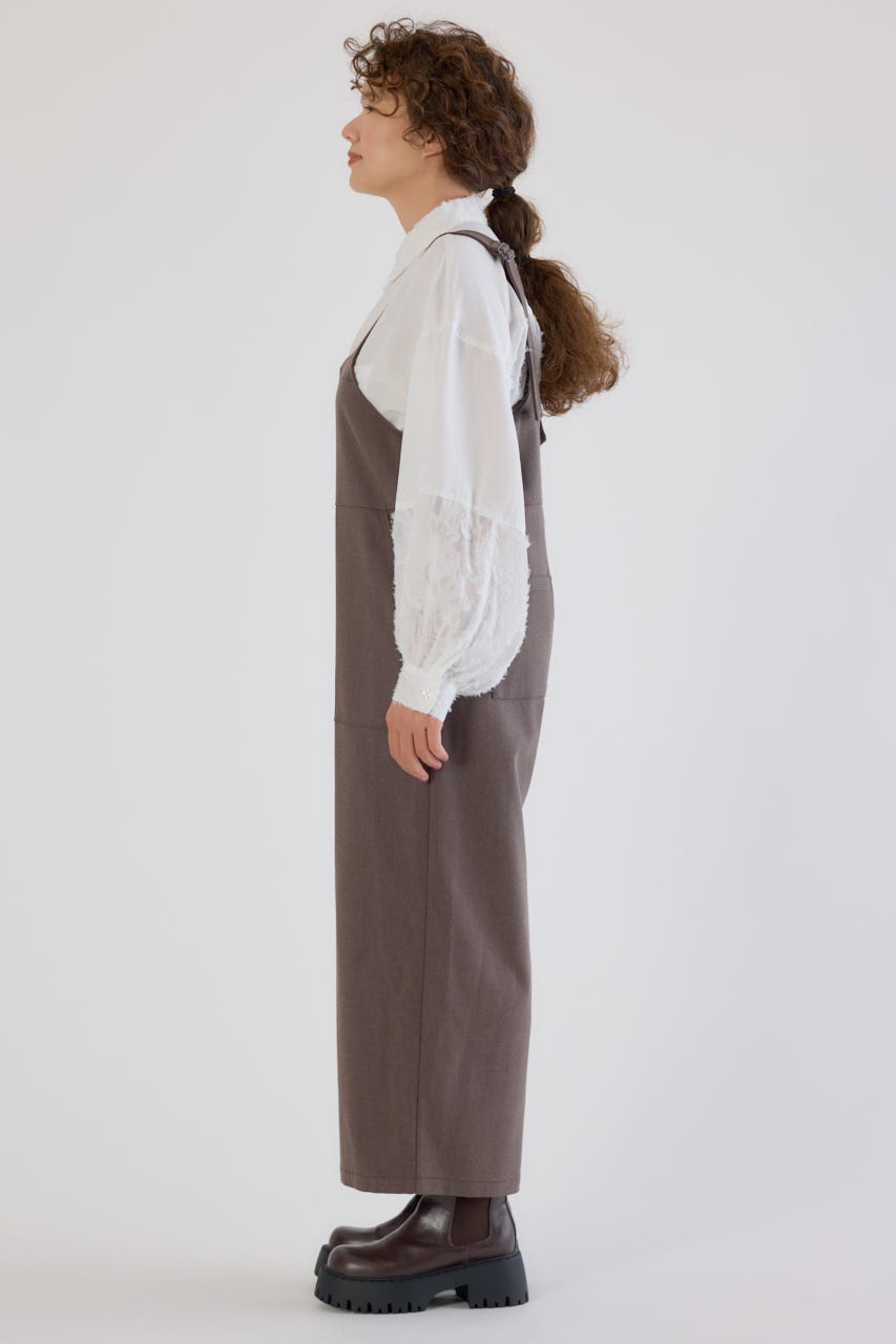 RODEO CROWNS WIDE BOWL | ウールライクサロペット (オールインワン