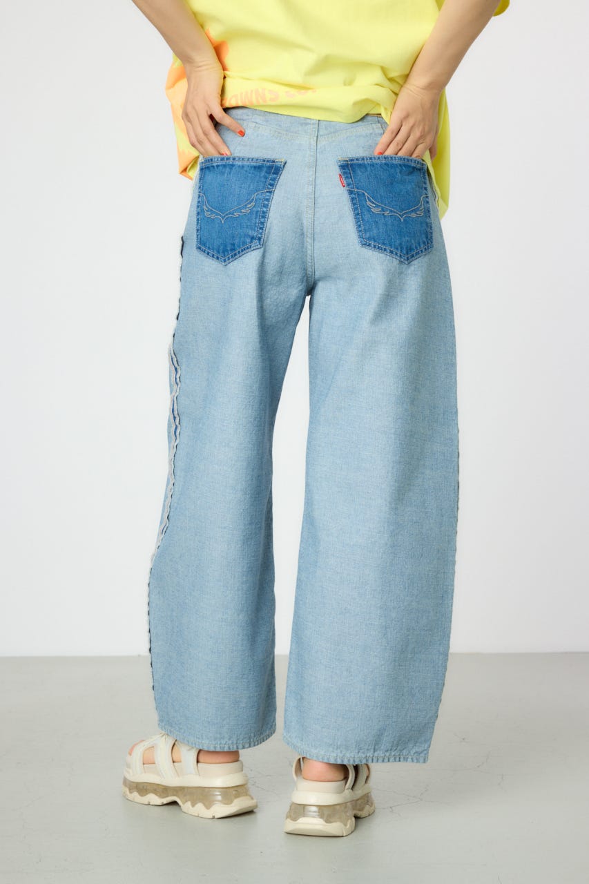 RODEO CROWNS WIDE BOWL | リバースワイドデニム (ワイド ) |SHEL'TTER