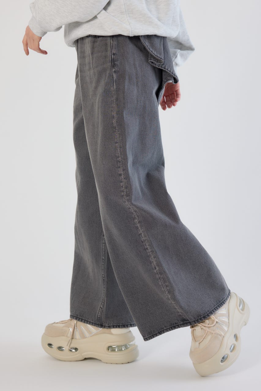 RODEO CROWNS WIDE BOWL | ビッグリボンデニムパンツ (ワイド ) |SHEL