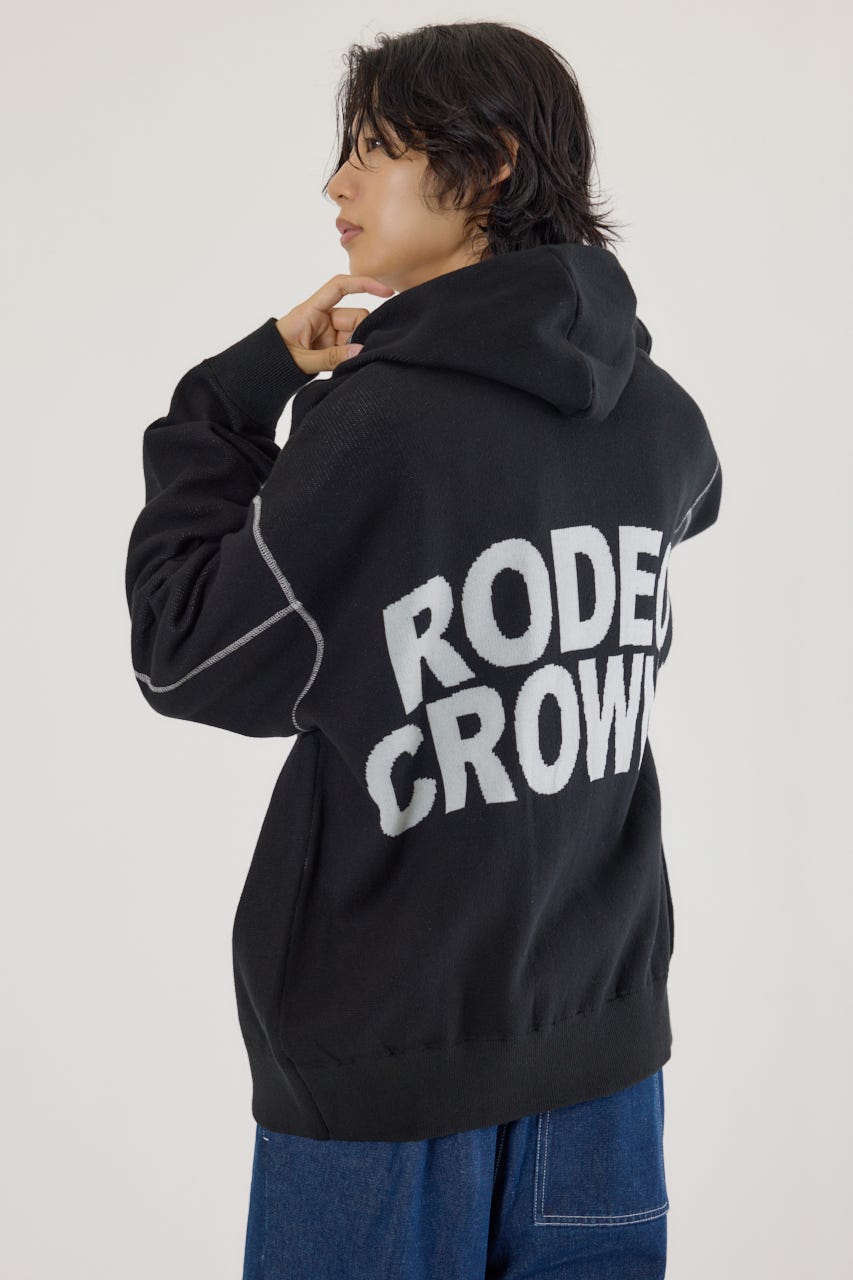 RODEO CROWNS WIDE BOWL | スウェットライクロゴZIPパーカー