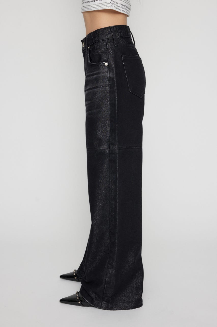 LAGUA GEM | GLOW FACE ストレートデニム (ストレート ) |SHEL'TTER