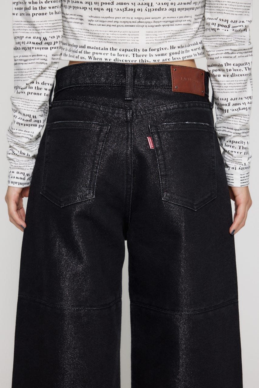 LAGUA GEM | GLOW FACE ストレートデニム (ストレート ) |SHEL'TTER