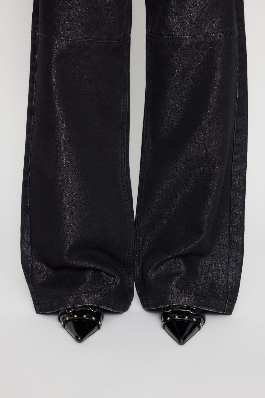 LAGUA GEM | GLOW FACE ストレートデニム (ストレート ) |SHEL'TTER