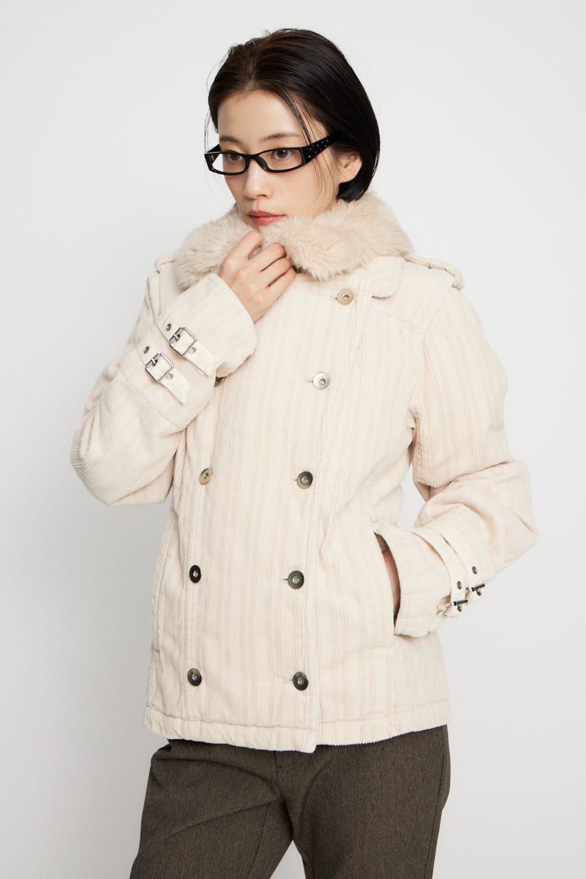 LAGUA GEM | CORDUROY BOA ジャケット (コート ) |SHEL'TTER WEBSTORE