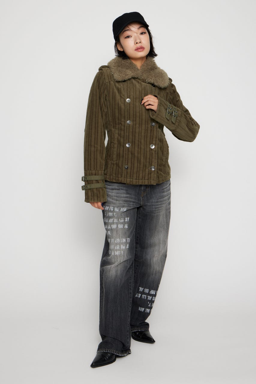 LAGUA GEM | CORDUROY BOA ジャケット (コート ) |SHEL'TTER WEBSTORE