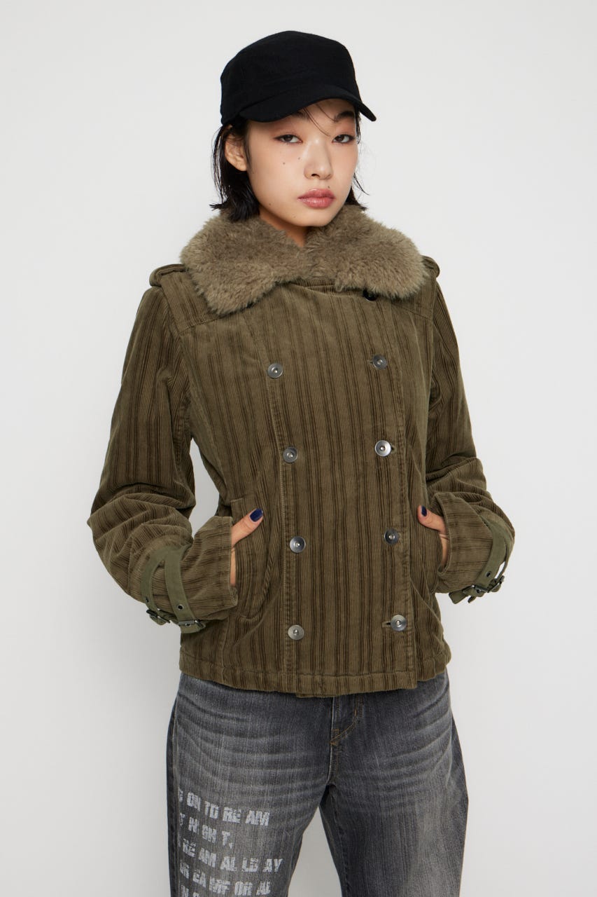 LAGUA GEM | CORDUROY BOA ジャケット (コート ) |SHEL'TTER WEBSTORE