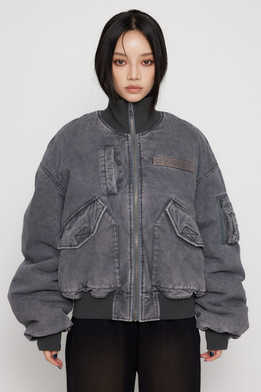 LAGUA GEM | BIG POCKET COTTON MA-1 (ブルゾン ) |SHEL'TTER WEBSTORE