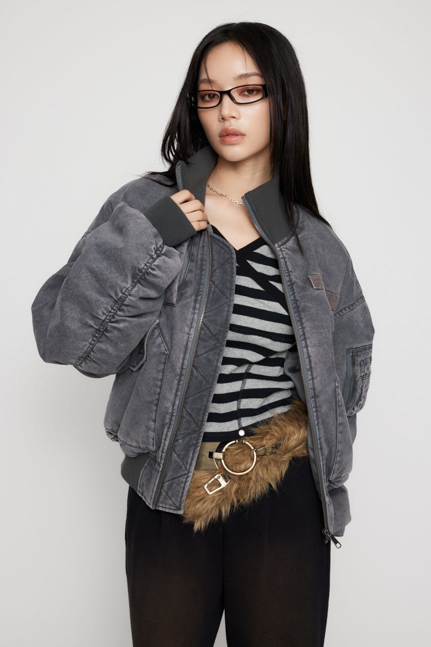 LAGUA GEM | BIG POCKET COTTON MA-1 (ブルゾン ) |SHEL'TTER WEBSTORE