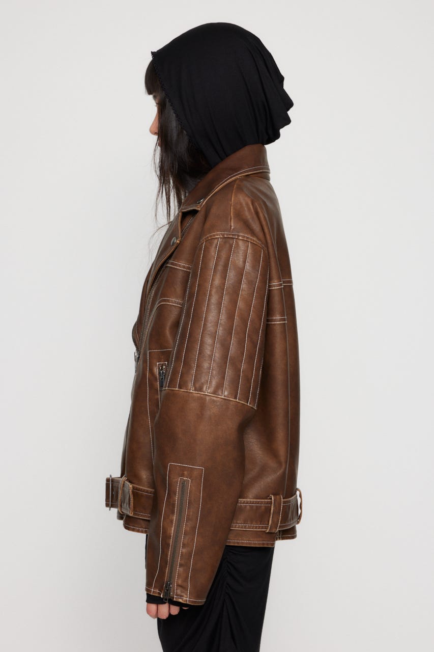 LAGUA GEM | BELTED OVER VINTAGE ジャケット (ジャケット ) |SHEL