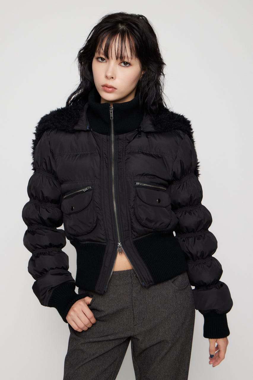 LAGUA GEM | HOODIE ZIP STITCH ブルゾン (コート ) |SHEL'TTER WEBSTORE