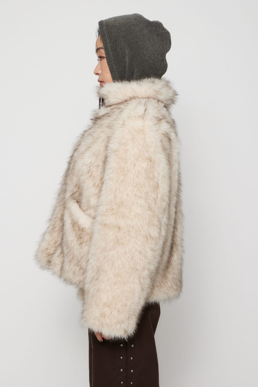 LAGUA GEM | POCKET POINT FAUX FUR コート (コート ) |SHEL'TTER WEBSTORE