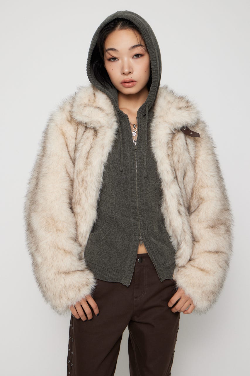 LAGUA GEM | POCKET POINT FAUX FUR コート (コート ) |SHEL'TTER WEBSTORE