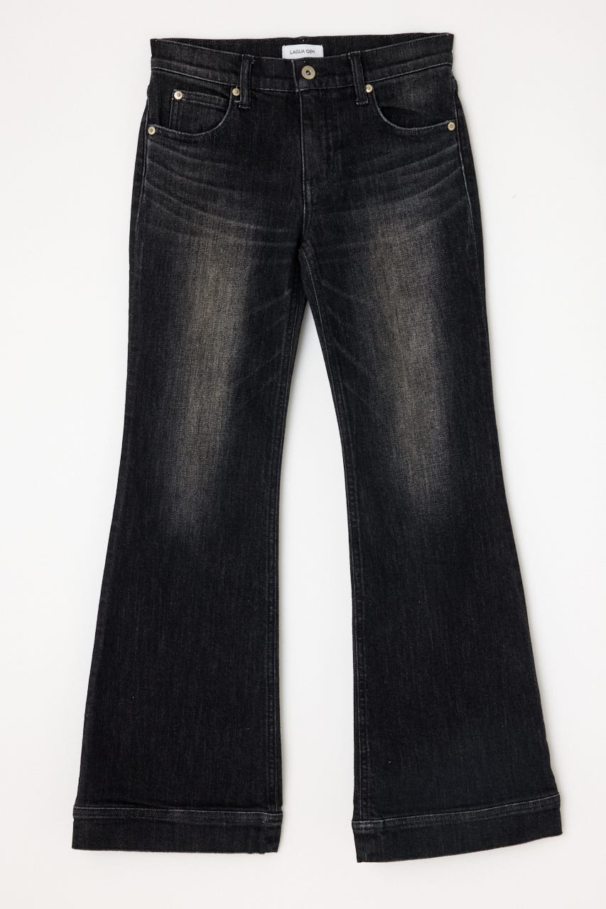 LAGUA GEM | LEDA LOW WAIST FLARE デニム (フレア ) |SHEL'TTER WEBSTORE