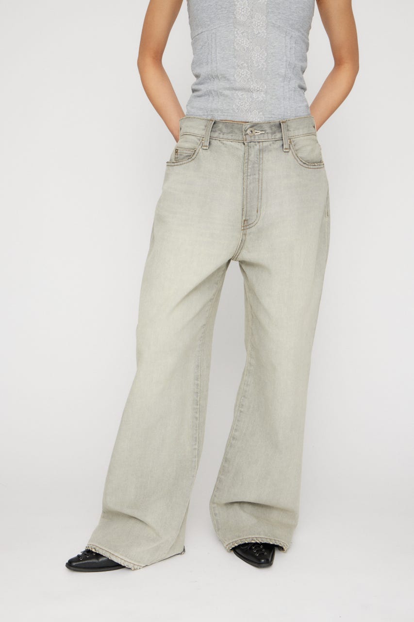 LAGUA GEM | LIGHT COLOR WASH デニム (ストレート ) |SHEL'TTER WEBSTORE