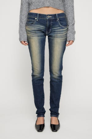 LAGUA GEM | CLASSIC LOW WAIST SKINNY デニム (スキニー ) |SHEL'TTER