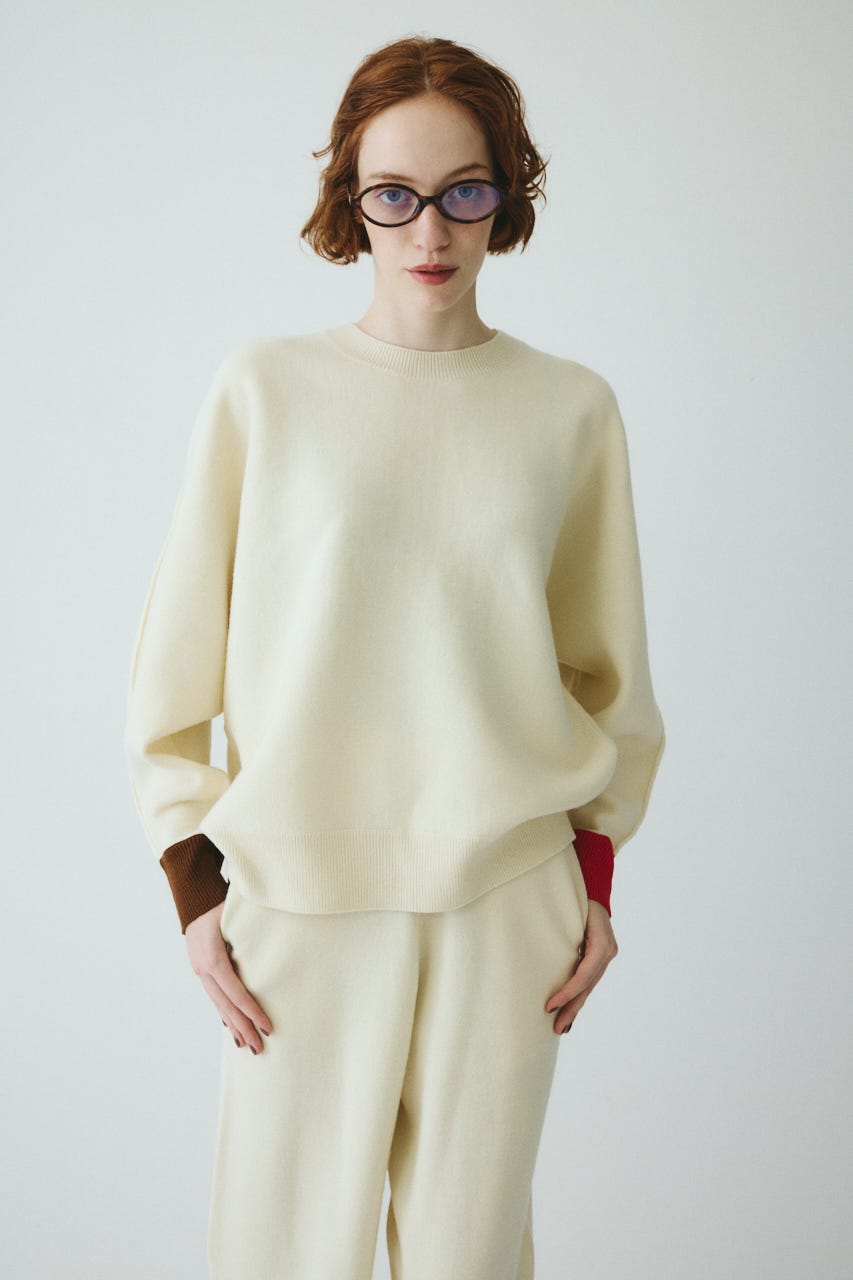 HeRIN.CYE | Round knit tops (ニット ) |SHEL'TTER WEBSTORE