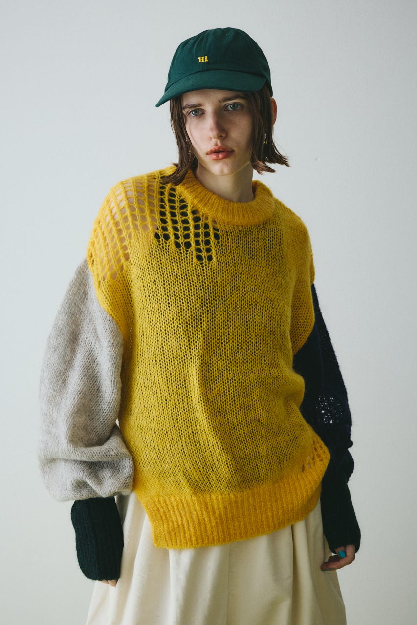 HeRIN.CYE | Random knit tops (ニット ) |SHEL'TTER WEBSTORE