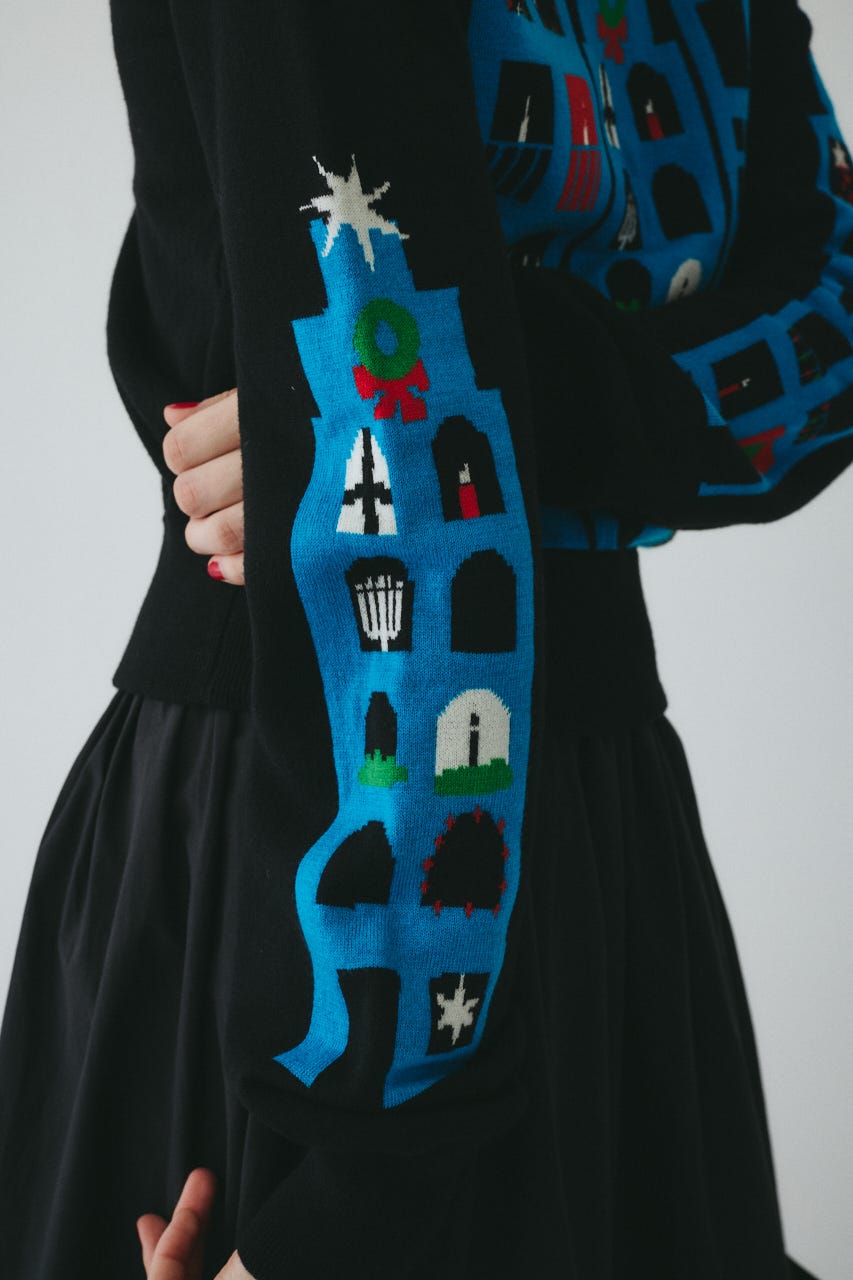 HeRIN.CYE | Holiday knit top (ニット ) |SHEL'TTER WEBSTORE