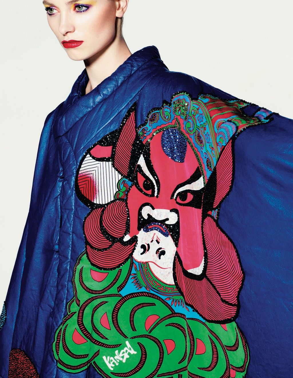 山本寛斎のアーカイブ作品「ファッション戦士──FASHION WARRIOR