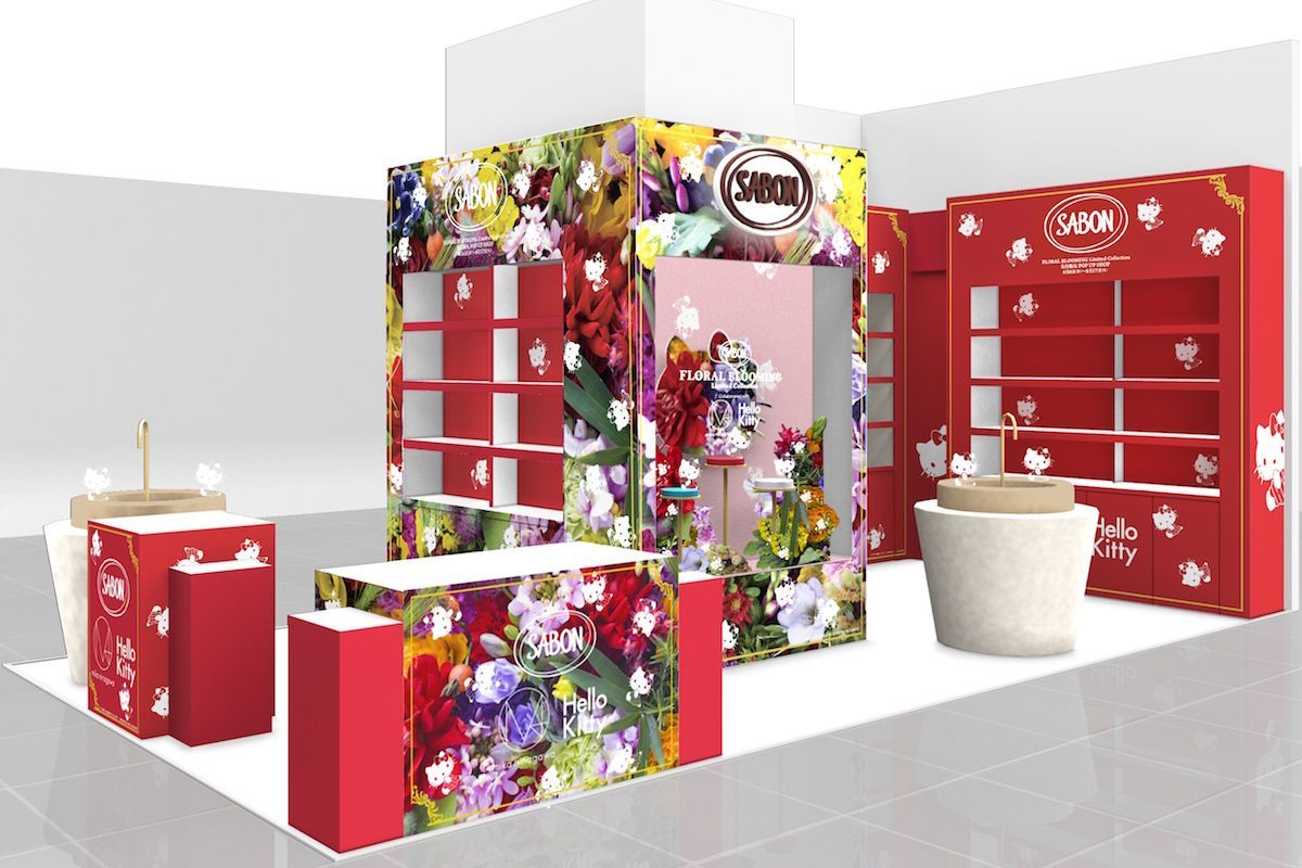 サボンと蜷川実花のブランド「エム／ミカ ニナガワ」、ハローキティと