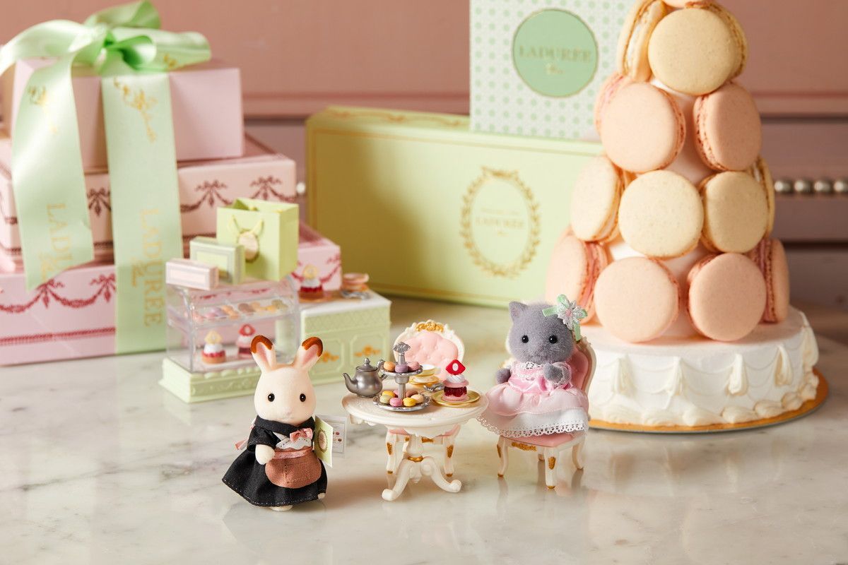 ラデュレとシルバニアファミリーがコラボ。限定コレクションを発売