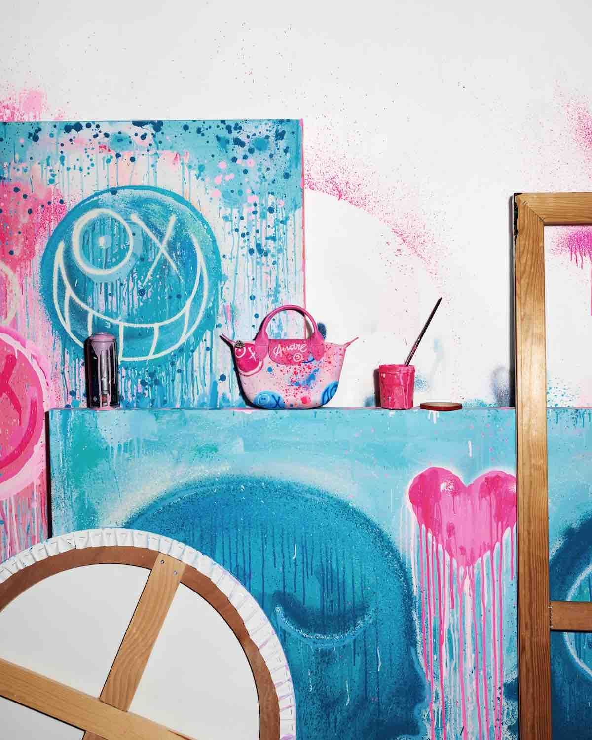 アンドレ・サライヴァのグラフィティが躍る！ ロンシャンのコラボ