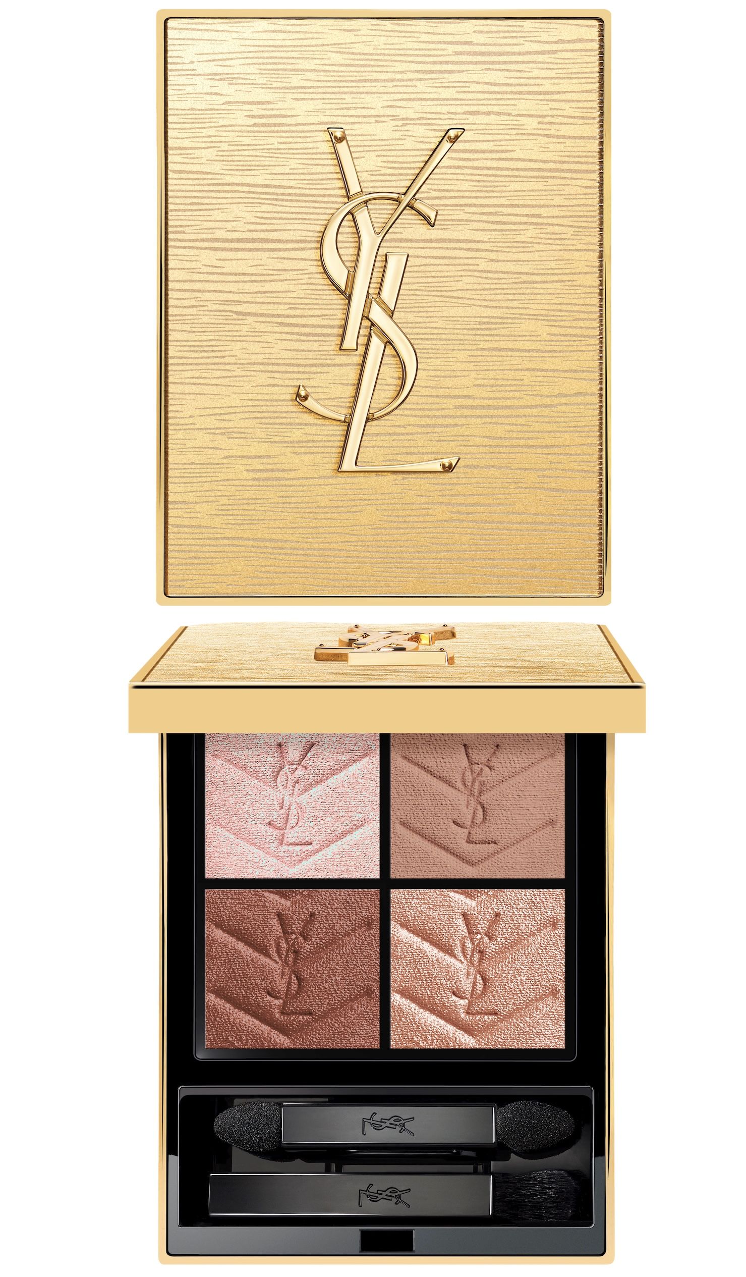 ゴールドを纏ったイヴ・サンローランの2025年ホリデーの煌めくワード