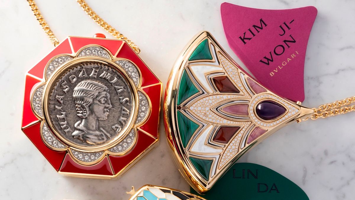 ブルガリ、初のイブニングバッグ「ブルガリ アイコンズ ミノディエール