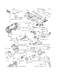 2005 Kawasaki NINJA ZX-6R (ZX636-C1) Chassis Electrical Equipment