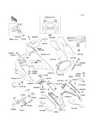 1997 Kawasaki NINJA ZX-11 (ZX1100-D5) Cowling | Babbitts Kawasaki